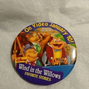 Wind in the Willows Sterling promotion pin